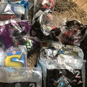 The happy meal toys from McDonald’s